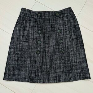 BCBG MaxAzria Black Tweed Skirt.